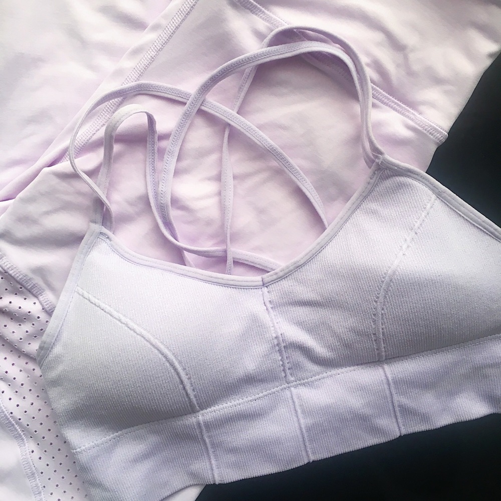 Forever 21 Lilac Activewear Set